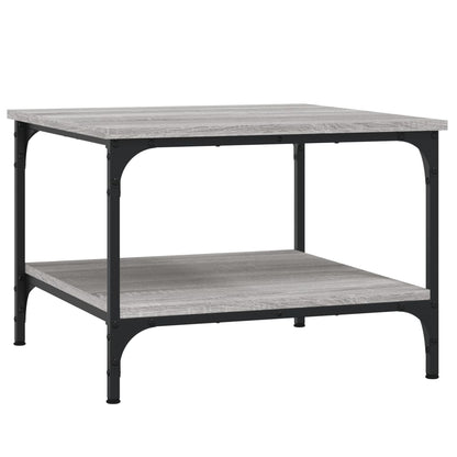 Coffee Table Grey Sonoma 55x55x40 cm Engineered Wood