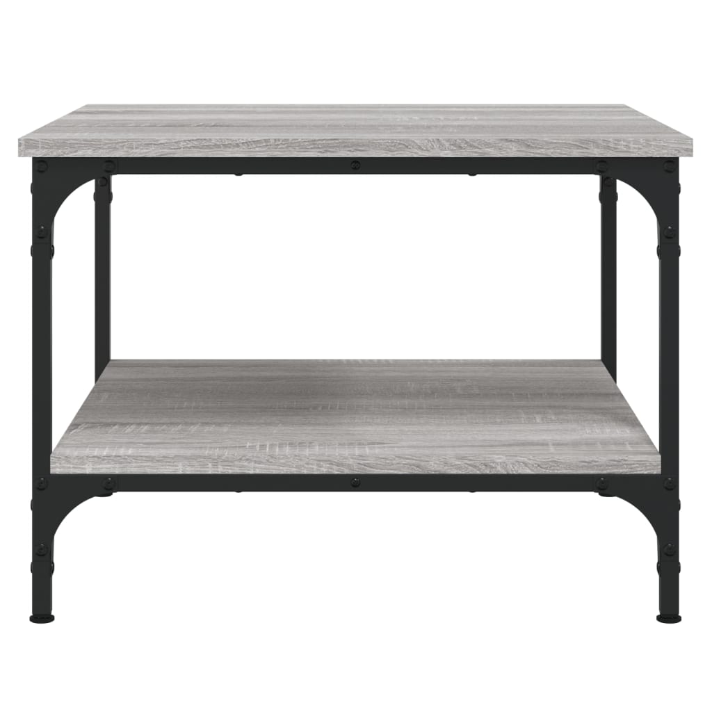 Coffee Table Grey Sonoma 55x55x40 cm Engineered Wood