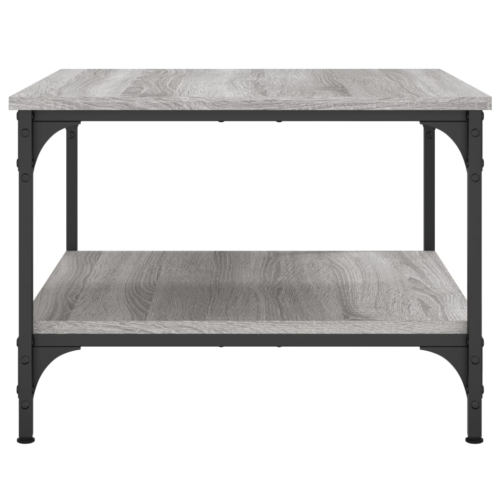 Coffee Table Grey Sonoma 55x55x40 cm Engineered Wood