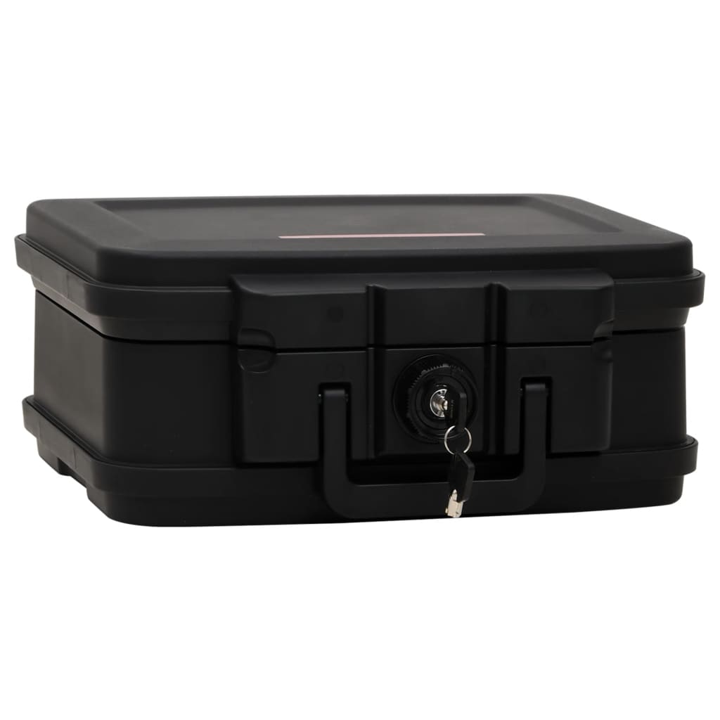 Safe Box Black 38x32,5x16,5 cm