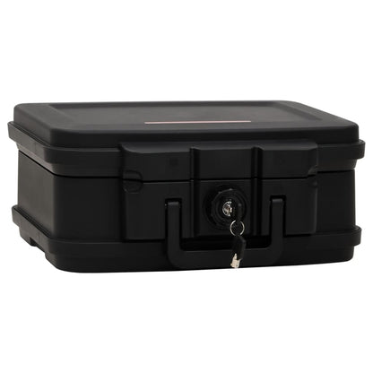Safe Box Black 38x32,5x16,5 cm