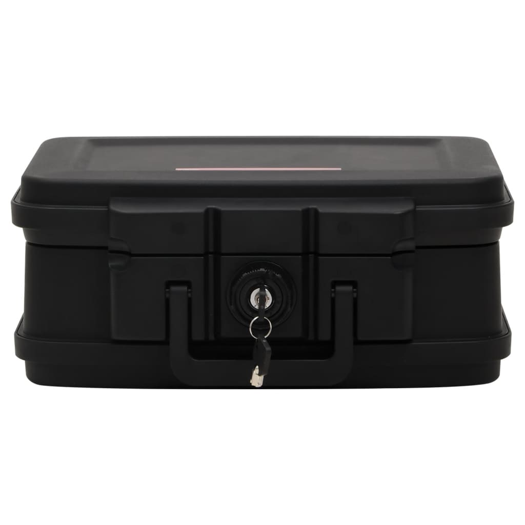 Safe Box Black 38x32,5x16,5 cm