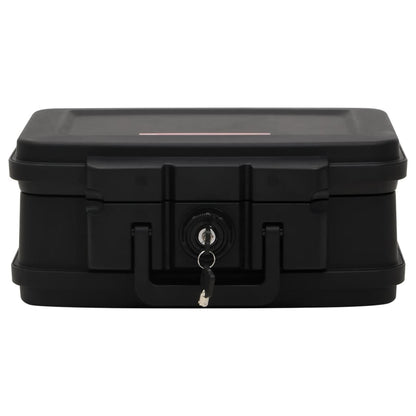 Safe Box Black 38x32,5x16,5 cm