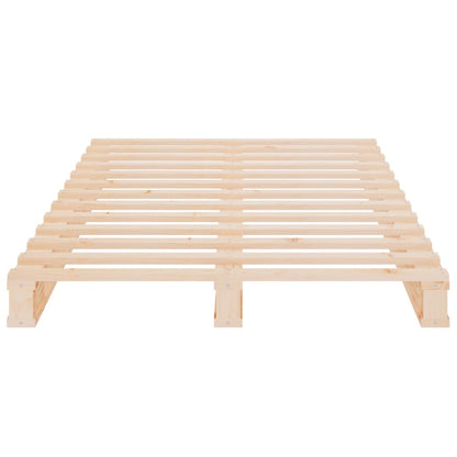 Bed Frame without Mattress 90x190 cm Single Solid Wood Pine Single