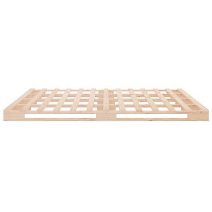 Bed Frame | Natural wood | Solid pine wood (untreated) | 140x190 cm