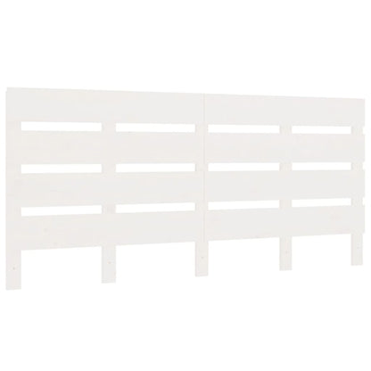 Bed Frame without Mattress White 140x190 cm Solid Wood Pine