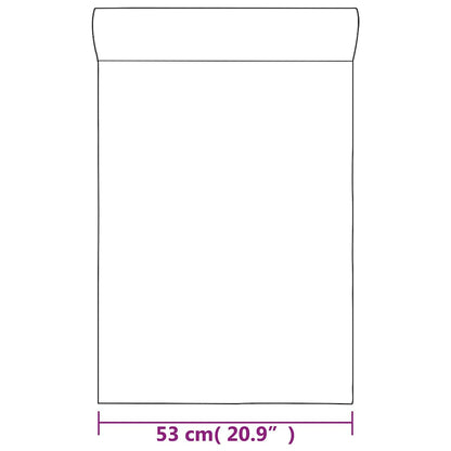 Wallpaper 3D Stone Look Black 10x0.53 m Non-woven