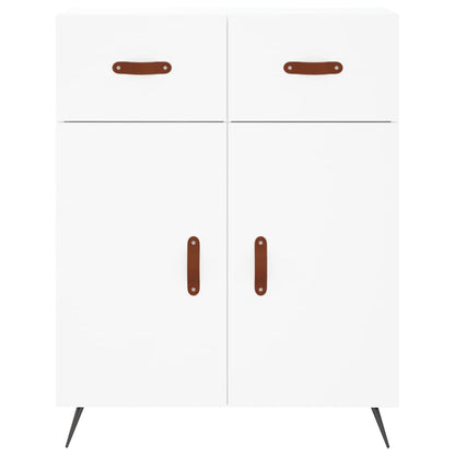 Sideboard White 69.5x34x90 cm Engineered Wood