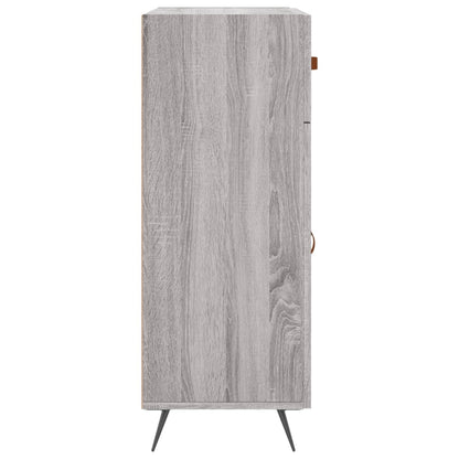 Sideboard Grey Sonoma 69.5x34x90 cm Engineered Wood