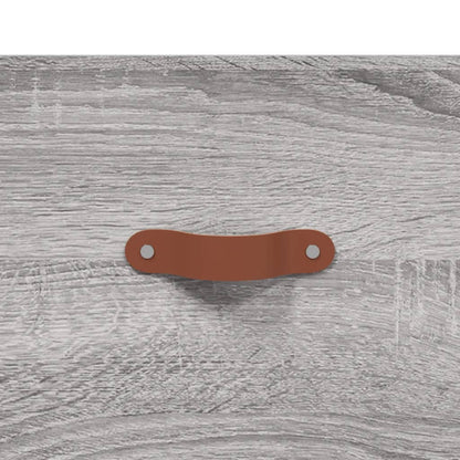 Sideboard Grey Sonoma 69.5x34x90 cm Engineered Wood