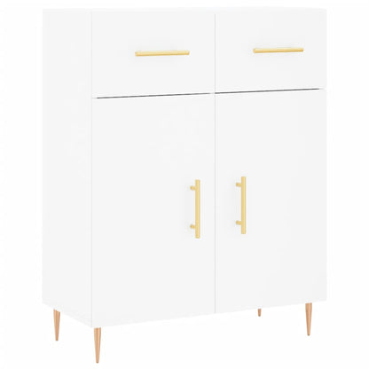 Sideboard White 69.5x34x90 cm Engineered Wood