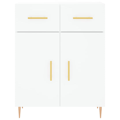 Sideboard White 69.5x34x90 cm Engineered Wood