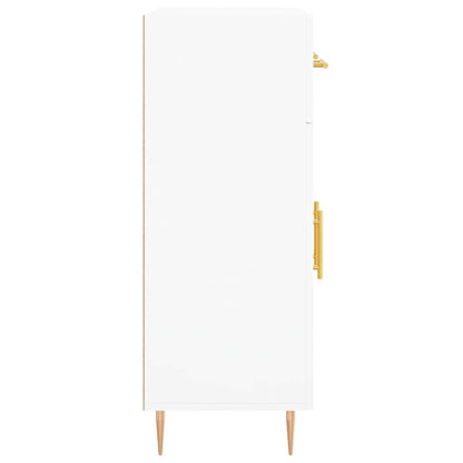 Sideboard White 69.5x34x90 cm Engineered Wood