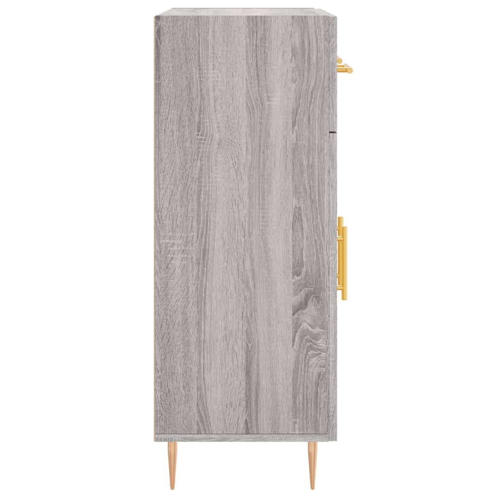 Sideboard Grey Sonoma 69,5x34x90 cm Engineered Wood