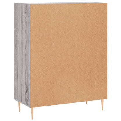 Sideboard Grey Sonoma 69,5x34x90 cm Engineered Wood