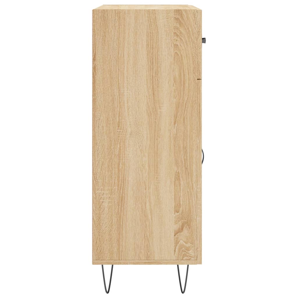 Sideboard Sonoma Oak 69.5x34x90 cm Engineered Wood