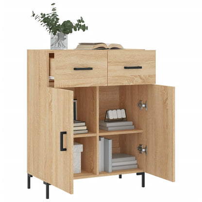 Sideboard Sonoma Oak 69.5x34x90 cm Engineered Wood