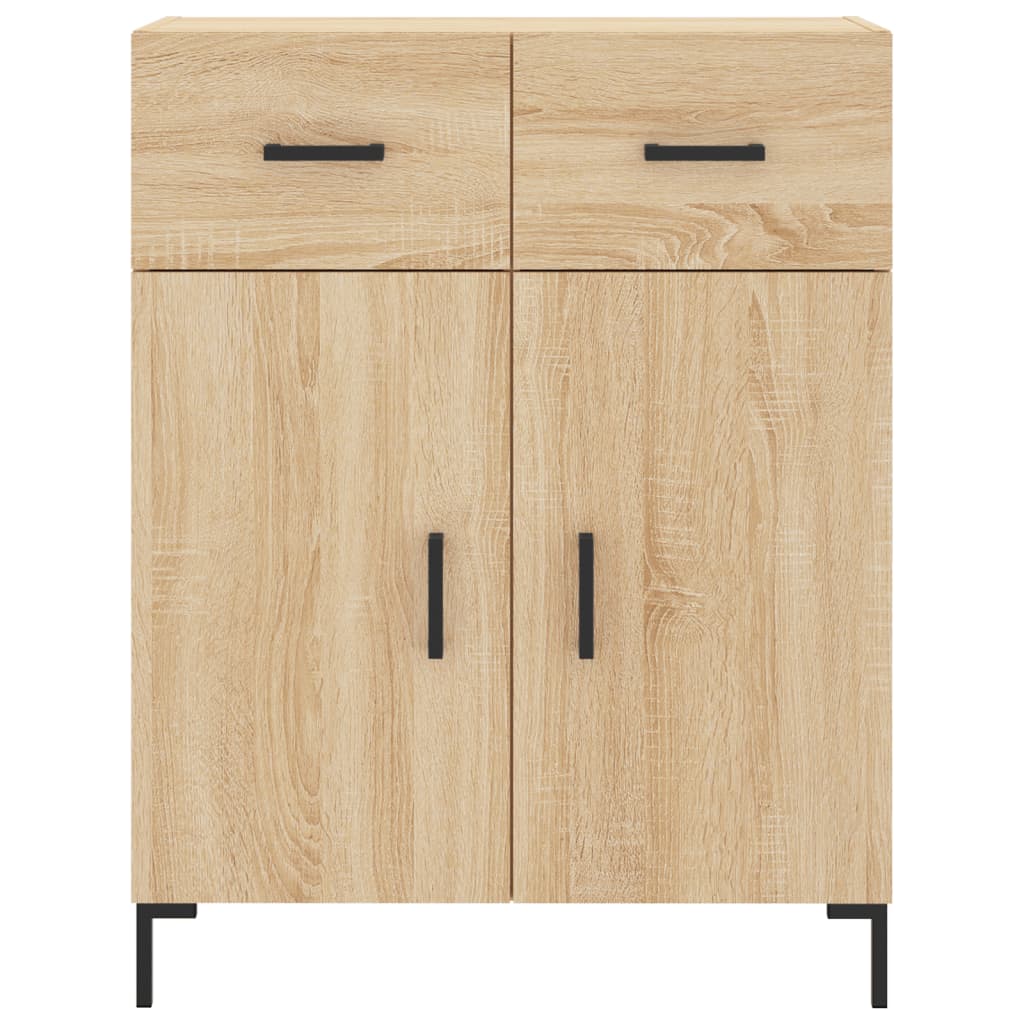 Sideboard Sonoma Oak 69.5x34x90 cm Engineered Wood