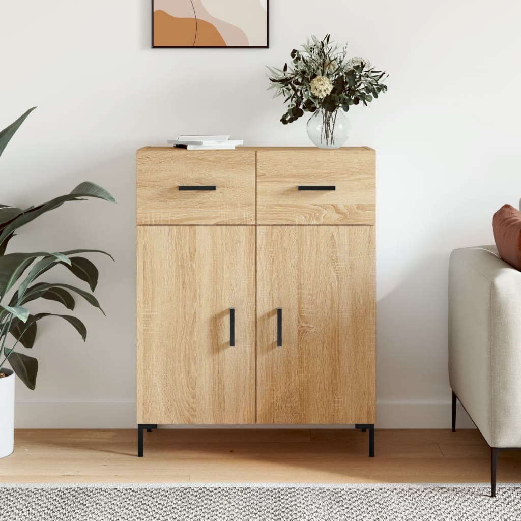 Sideboard Sonoma Oak 69,5x34x90 cm Engineered Wood