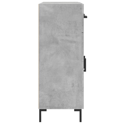 Sideboard Concrete Grey 69.5x34x90 cm Engineered Wood