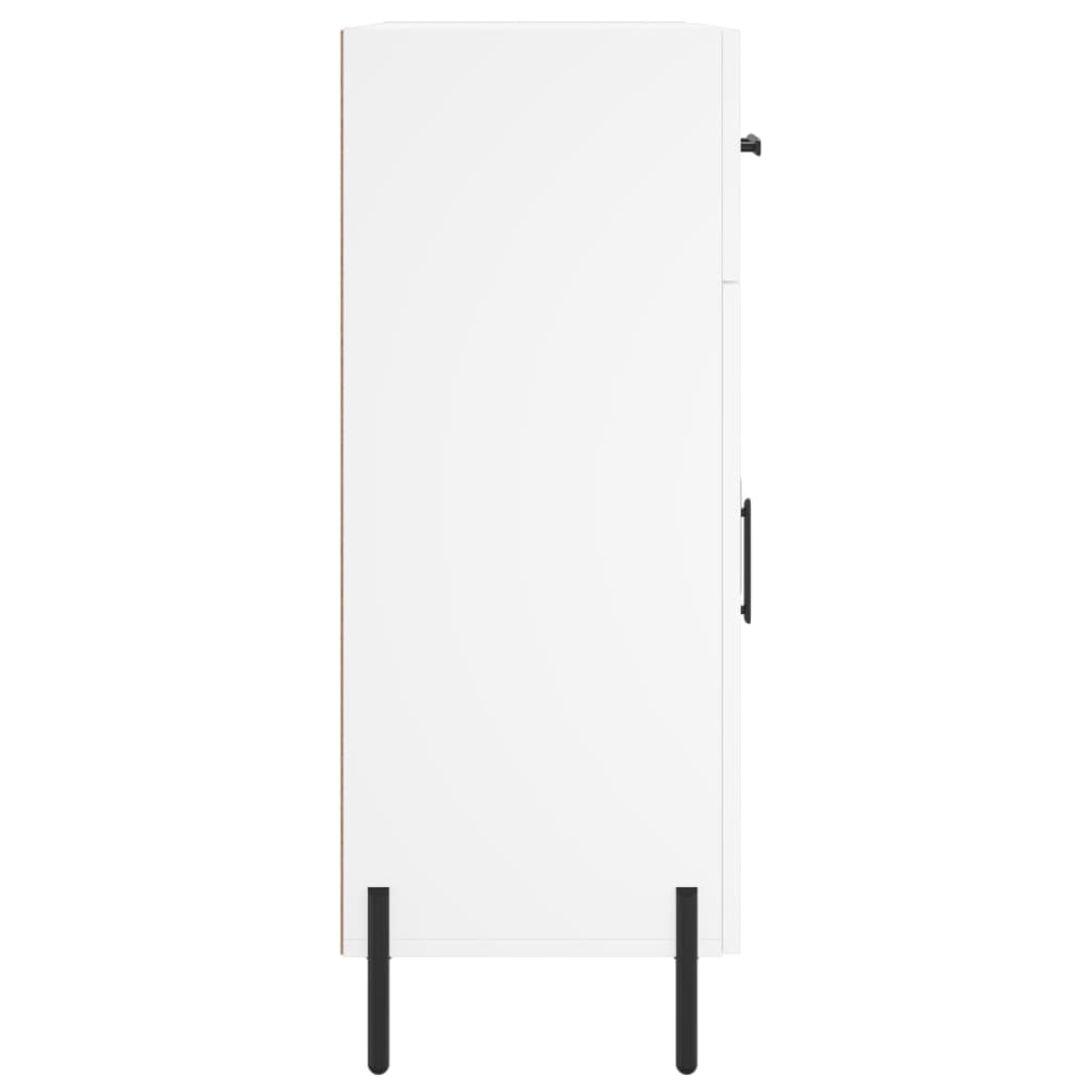 Sideboard White 69.5x34x90 cm Engineered Wood