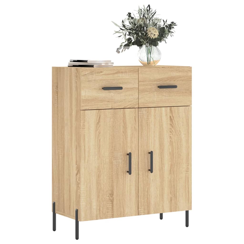 Sideboard Sonoma Oak 69,5x34x90 cm Engineered Wood