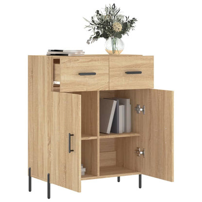 Sideboard Sonoma Oak 69,5x34x90 cm Engineered Wood
