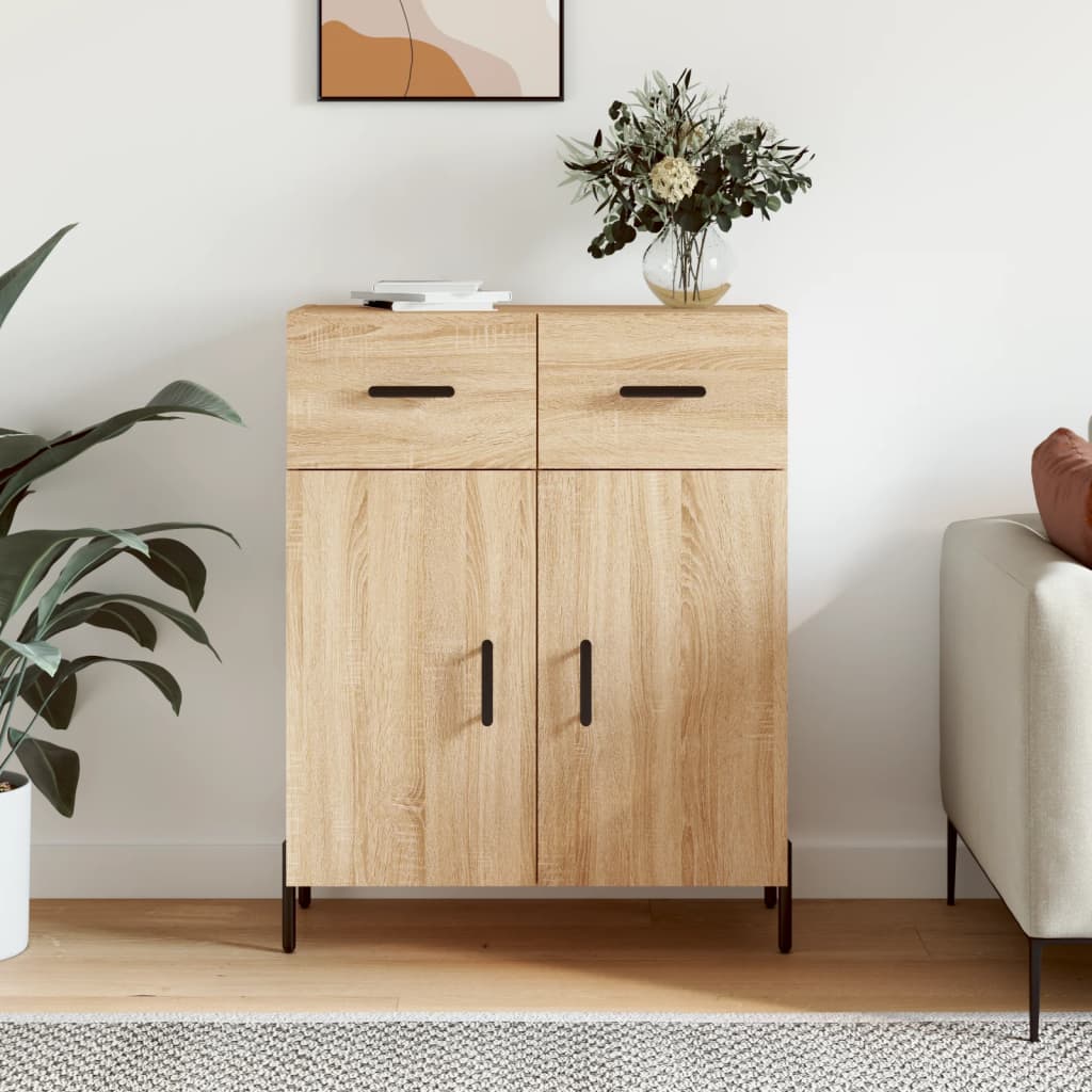 Sideboard Sonoma Oak 69,5x34x90 cm Engineered Wood