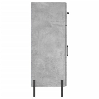 Sideboard Concrete Grey 69.5x34x90 cm Engineered Wood