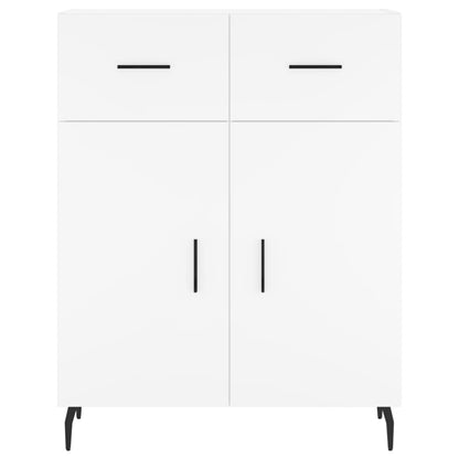 Sideboard White 69.5x34x90 cm Engineered Wood