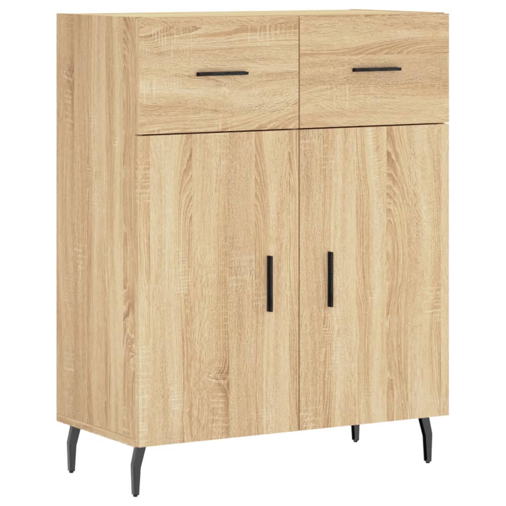 Sideboard Sonoma Oak 69,5x34x90 cm Engineered Wood