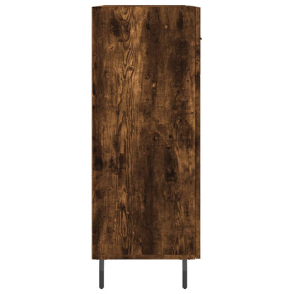 Sideboard Smoked Oak 69.5x34x90 cm Engineered Wood