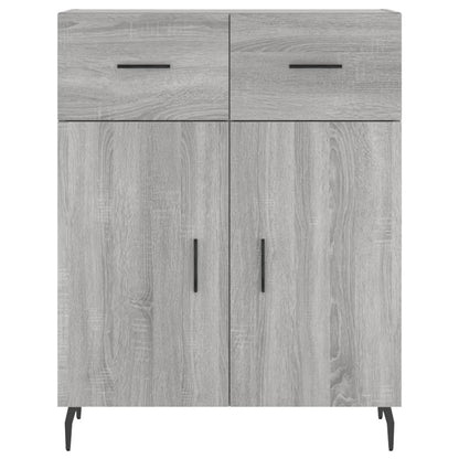 Sideboard Grey Sonoma 69,5x34x90 cm Engineered Wood