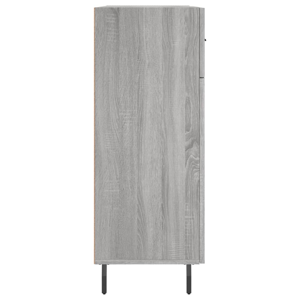 Sideboard Grey Sonoma 69,5x34x90 cm Engineered Wood