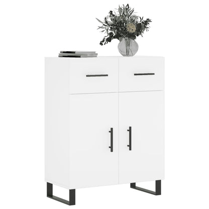 Sideboard White 69.5x34x90 cm Engineered Wood