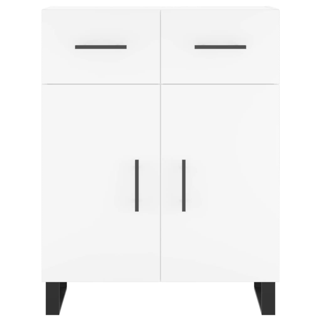 Sideboard White 69.5x34x90 cm Engineered Wood