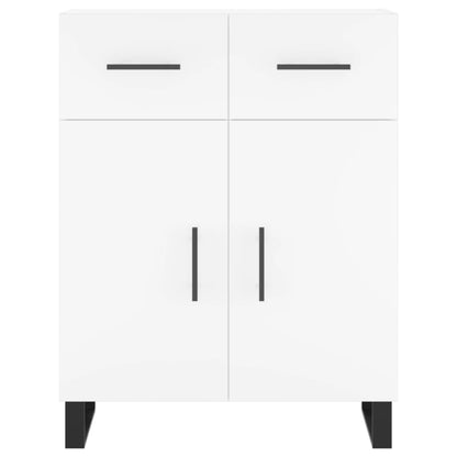 Sideboard White 69.5x34x90 cm Engineered Wood