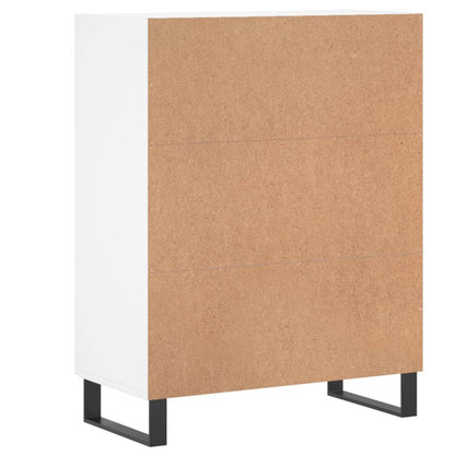 Sideboard White 69.5x34x90 cm Engineered Wood
