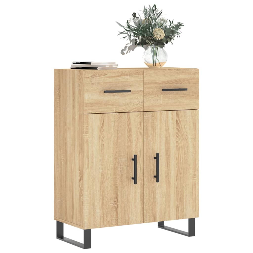 Sideboard Sonoma Oak 69,5x34x90 cm Engineered Wood