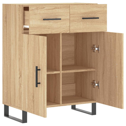 Sideboard Sonoma Oak 69,5x34x90 cm Engineered Wood