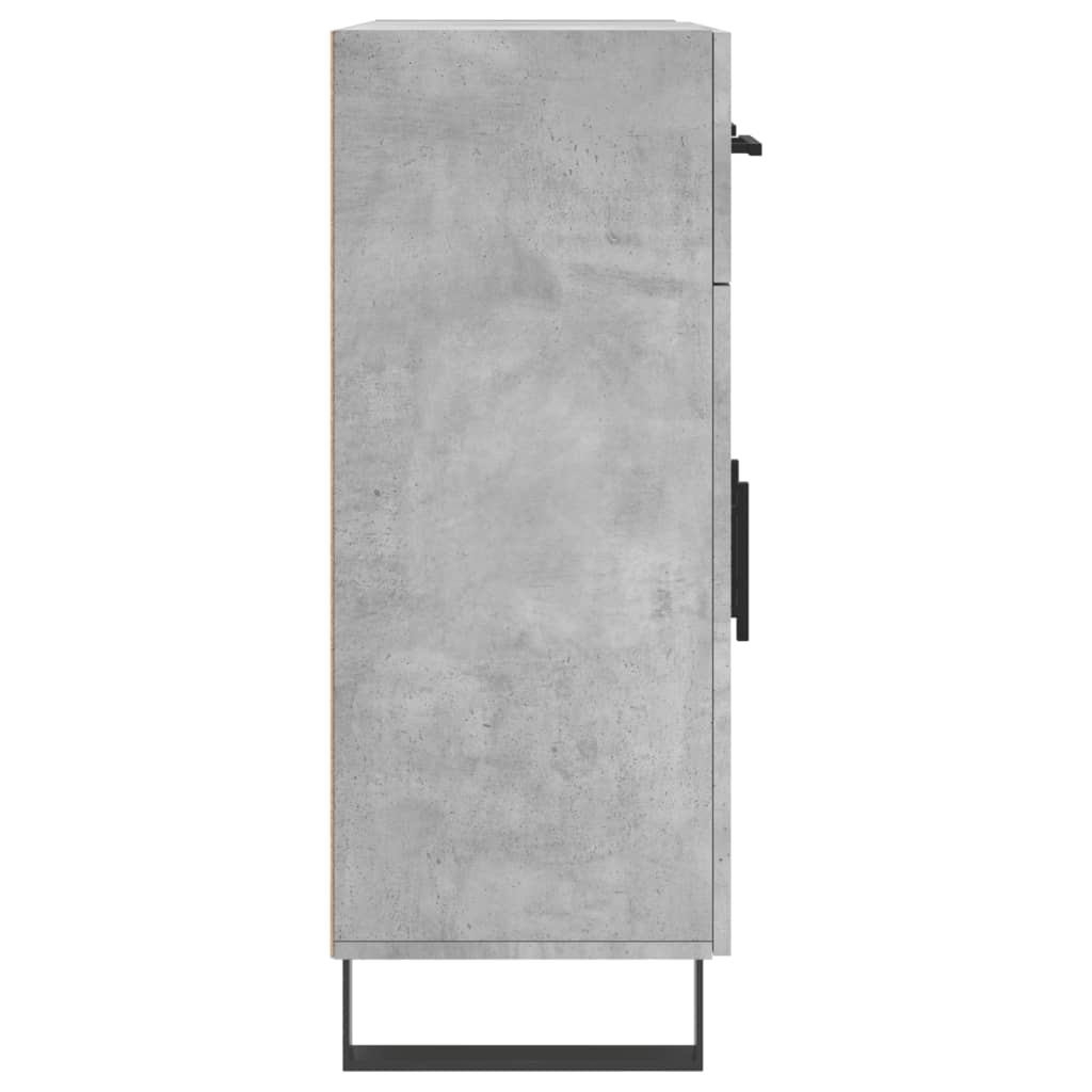 Sideboard Concrete Grey 69,5x34x90 cm Engineered Wood