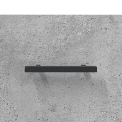 Sideboard Concrete Grey 69,5x34x90 cm Engineered Wood