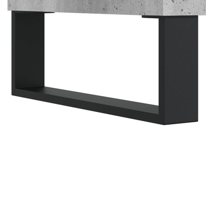 Sideboard Concrete Grey 69,5x34x90 cm Engineered Wood
