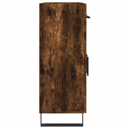 Sideboard Smoked Oak 69,5x34x90 cm Engineered Wood