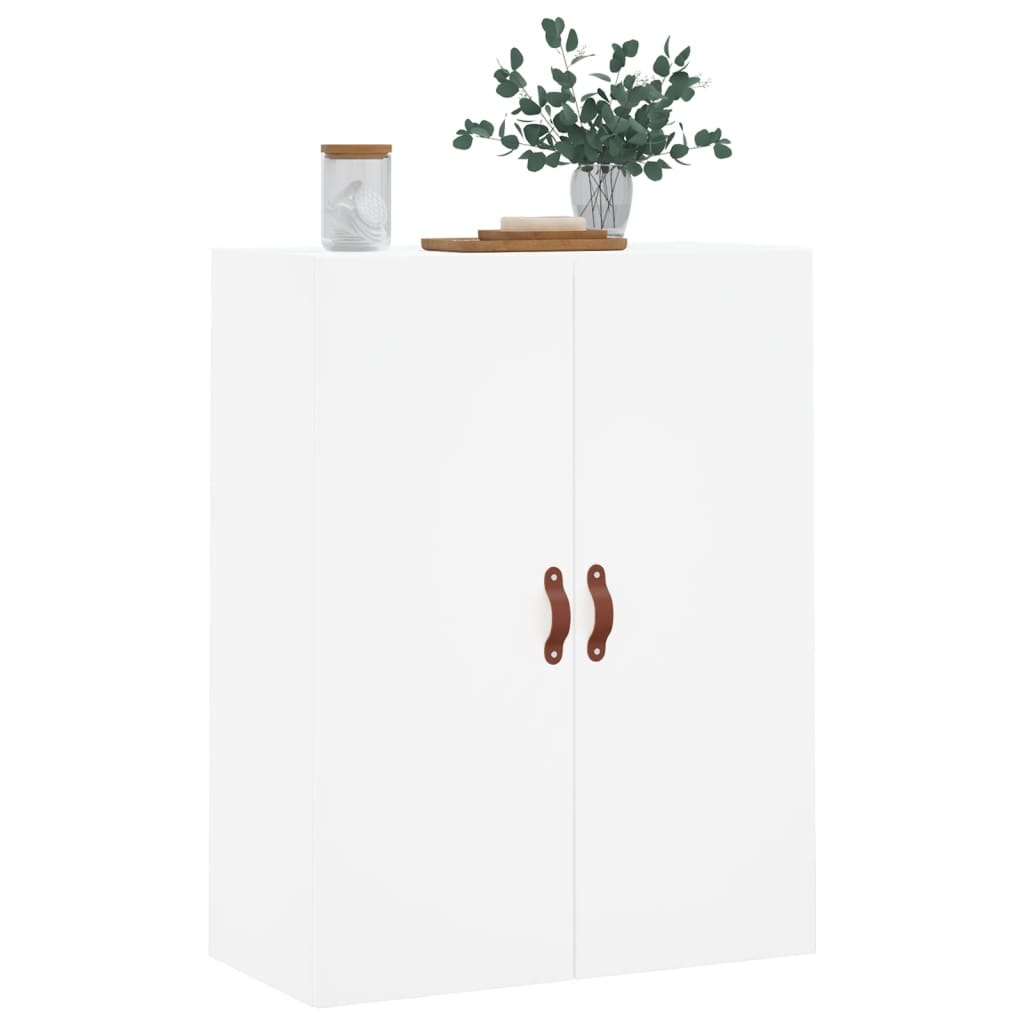 Wall Mounted Cabinet White 69,5x34x90 cm