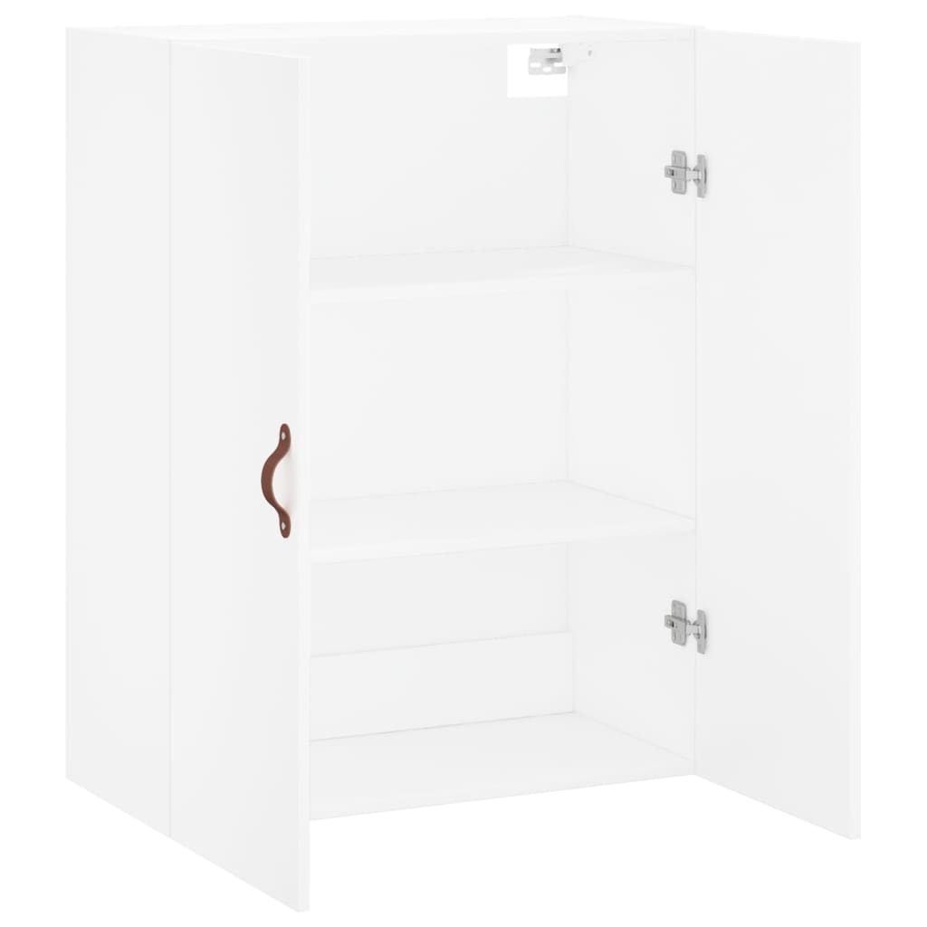 Wall Mounted Cabinet White 69,5x34x90 cm
