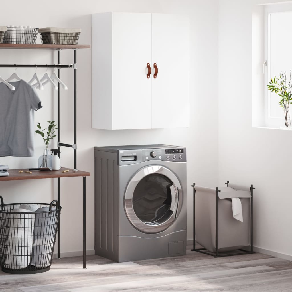Wall Mounted Cabinet White 69,5x34x90 cm