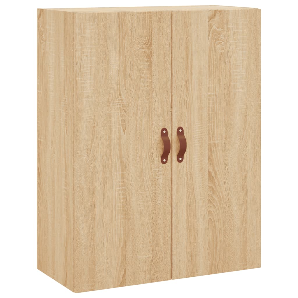Wall Mounted Cabinet Sonoma Oak 69,5x34x90 cm
