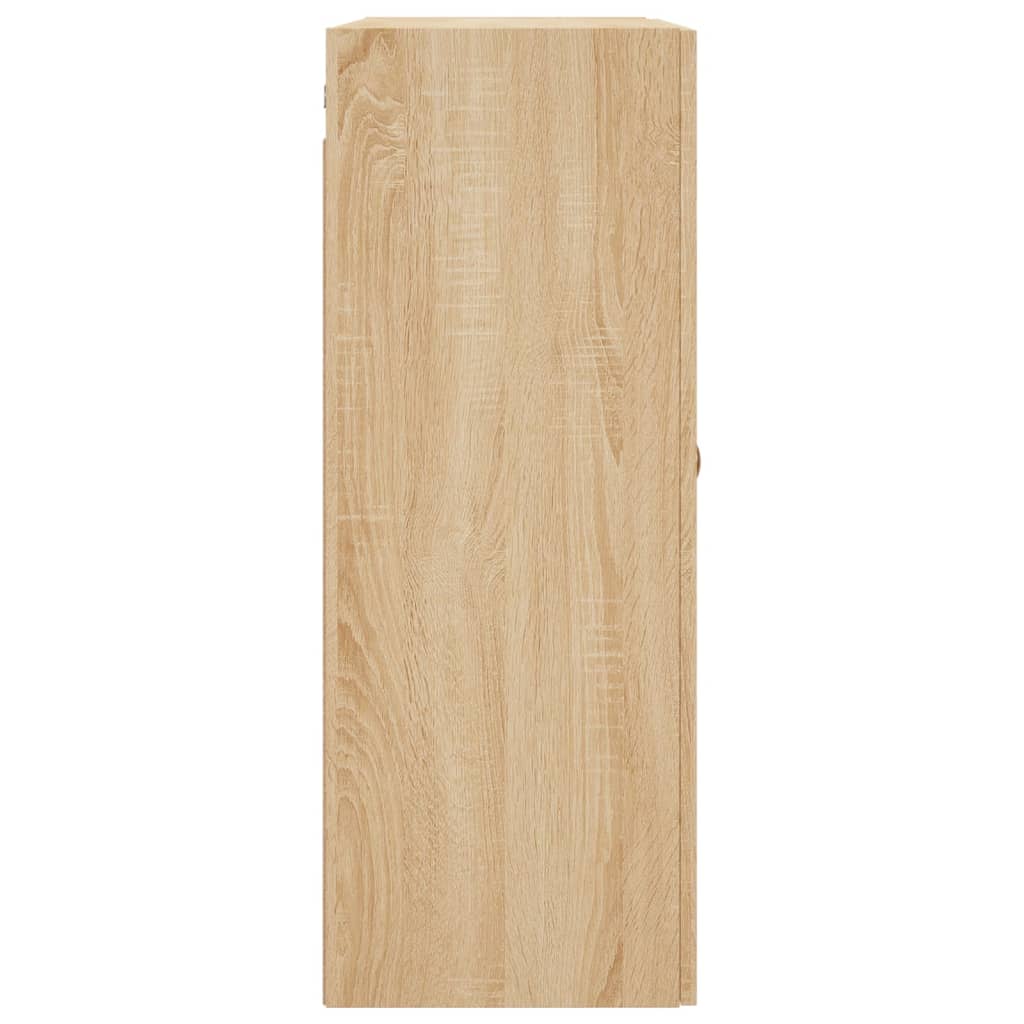 Wall Mounted Cabinet Sonoma Oak 69,5x34x90 cm