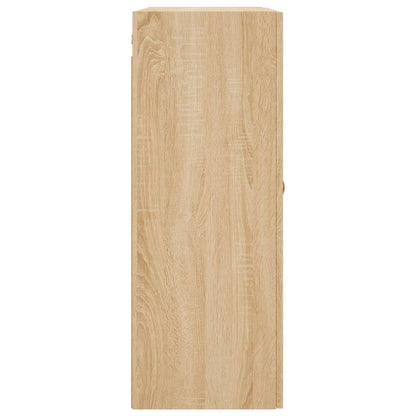 Wall Mounted Cabinet Sonoma Oak 69,5x34x90 cm